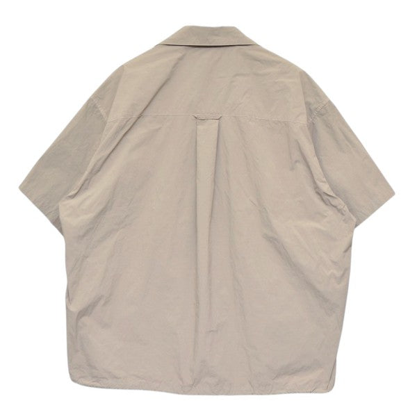 2024SS　OVER DYE SHIRT　オーバーダイシャツ　半袖オープンカラーシャツ　24SBM-G03132