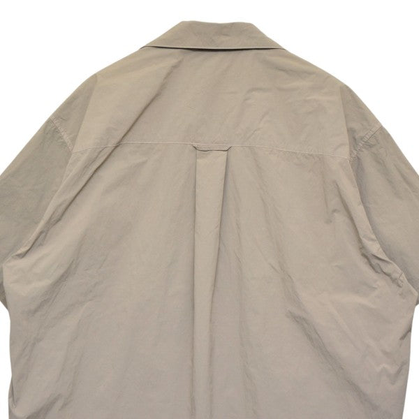 2024SS　OVER DYE SHIRT　オーバーダイシャツ　半袖オープンカラーシャツ　24SBM-G03132