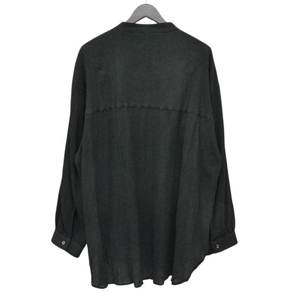 ANCELLM 2026SS CREPE HALF ZIP SHIRT クレープハーフジップシャツ ANC-SH94 古着・中古-2枚目のアイテム画像