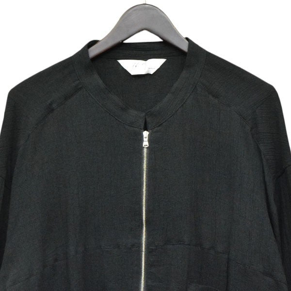 ANCELLM 2026SS CREPE HALF ZIP SHIRT クレープハーフジップシャツ ANC-SH94 古着・中古-3枚目のアイテム画像
