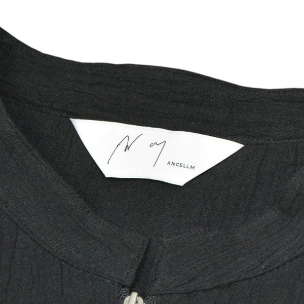 ANCELLM 2026SS CREPE HALF ZIP SHIRT クレープハーフジップシャツ ANC-SH94 古着・中古-5枚目のアイテム画像