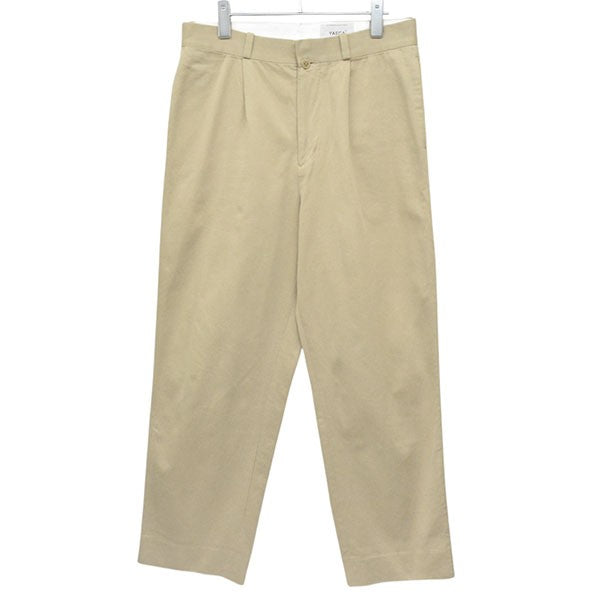 YAECA CHINO CLOTH PANTS チノクロスタックテーパードパンツ 11656 古着・中古-1枚目のアイテム画像