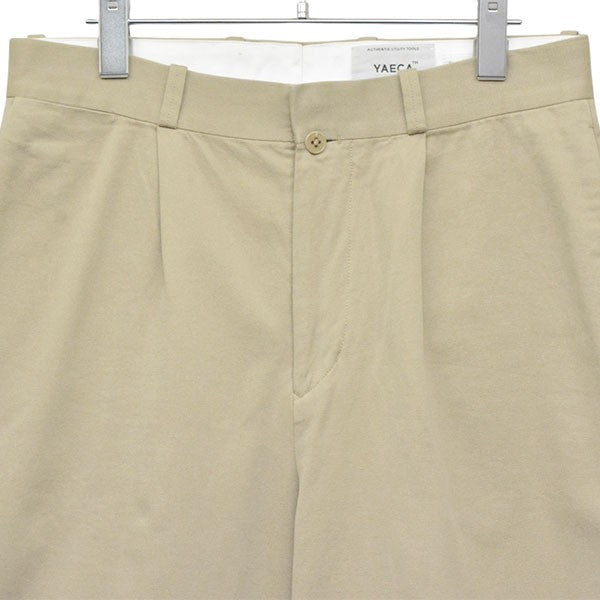 YAECA CHINO CLOTH PANTS チノクロスタックテーパードパンツ 11656 古着・中古-3枚目のアイテム画像
