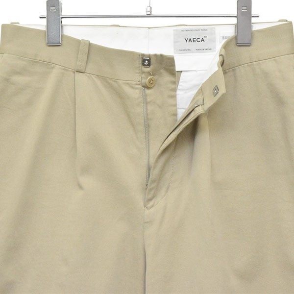 YAECA CHINO CLOTH PANTS チノクロスタックテーパードパンツ 11656 古着・中古-4枚目のアイテム画像
