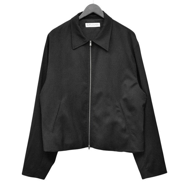 OUR LEGACY MINI JACKET ミニジャケット ウールジップアップスイングトップブルゾン M2230MBW 古着・中古-1枚目のアイテム画像