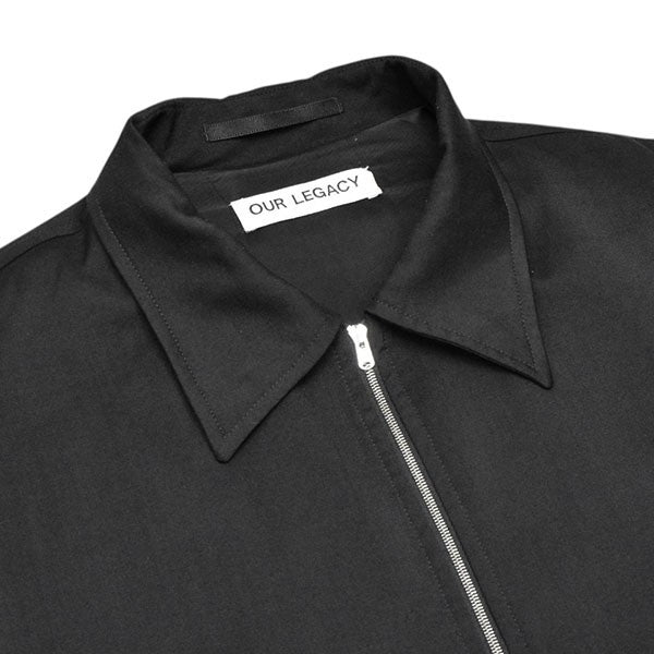 OUR LEGACY MINI JACKET ミニジャケット ウールジップアップスイングトップブルゾン M2230MBW 古着・中古-3枚目のアイテム画像