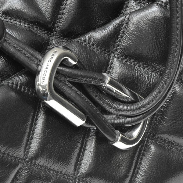 MARC JACOBS QUILTED LEATHER DUAL BAG THE DUAL CHAIN SHOULDER MEDIUM キルティングレザーデュアルショルダーバッグ 2S5HCR007H02-001 古着・中古-5枚目のアイテム画像