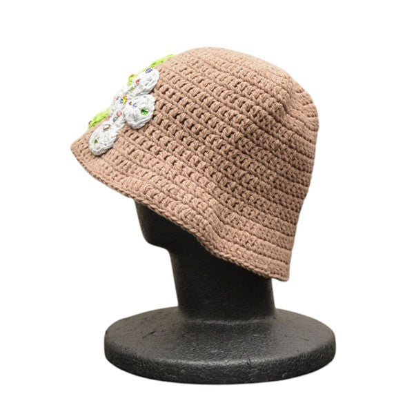 20th Anniversary　3D double Cross Handmade Knit hat With Studs　ハンドメイドスタッズハット　20th-YARN-HAT-01