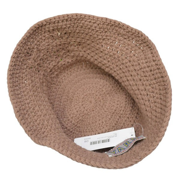 20th Anniversary　3D double Cross Handmade Knit hat With Studs　ハンドメイドスタッズハット　20th-YARN-HAT-01