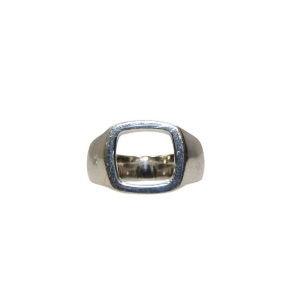 Cushion Open Ring　指輪　オープンリング