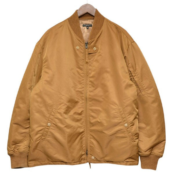 Engineered Garments 2021AW AVIATOR JACKET FLIGHT SATIN NYLON フライトジャケット ブルゾン 38-16-0163-334 古着・中古-1枚目のアイテム画像