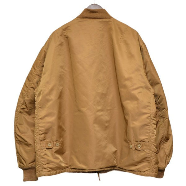 Engineered Garments 2021AW AVIATOR JACKET FLIGHT SATIN NYLON フライトジャケット ブルゾン 38-16-0163-334 古着・中古-2枚目のアイテム画像
