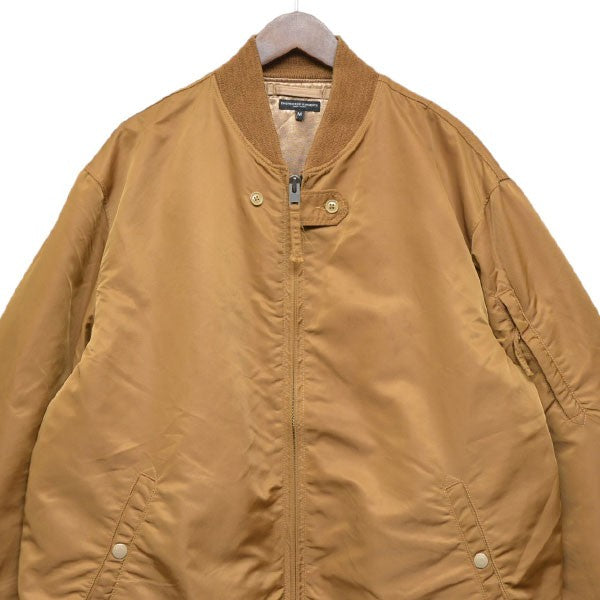 Engineered Garments 2021AW AVIATOR JACKET FLIGHT SATIN NYLON フライトジャケット ブルゾン 38-16-0163-334 古着・中古-3枚目のアイテム画像