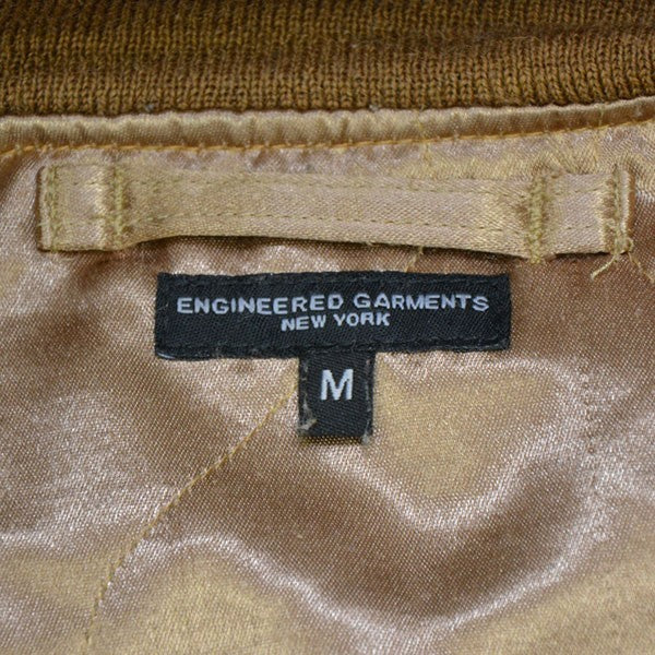 Engineered Garments 2021AW AVIATOR JACKET FLIGHT SATIN NYLON フライトジャケット ブルゾン 38-16-0163-334 古着・中古-9枚目のアイテム画像