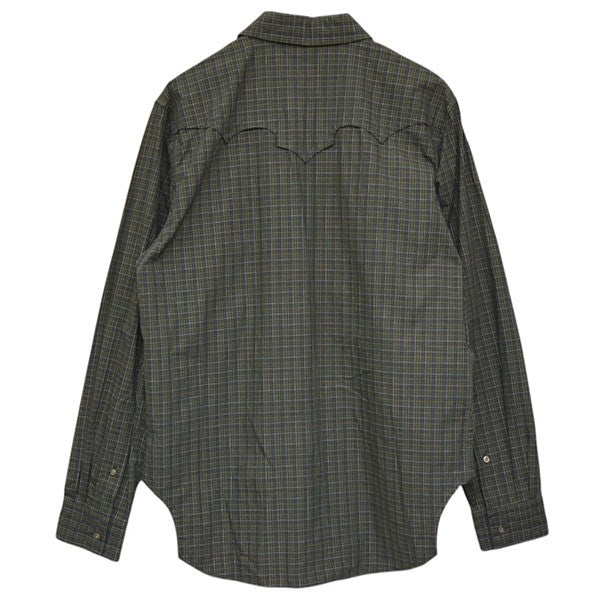 TOGA TOO Cotton plaid shirt ウエスタンチェックシャツ TZ242-FJ905 古着・中古-2枚目のアイテム画像