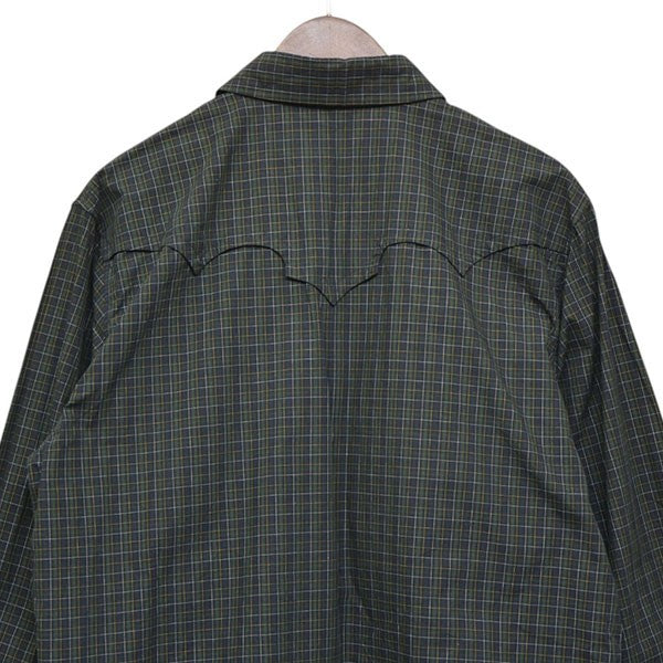 TOGA TOO Cotton plaid shirt ウエスタンチェックシャツ TZ242-FJ905 古着・中古-4枚目のアイテム画像
