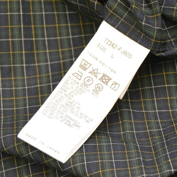TOGA TOO Cotton plaid shirt ウエスタンチェックシャツ TZ242-FJ905 古着・中古-7枚目のアイテム画像