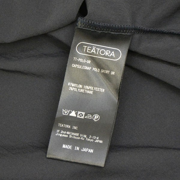 CAPSULESNAP POLO SHIRT　ポロシャツ　TT-POLO-DR