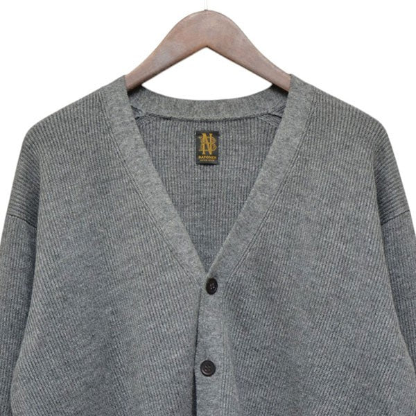BATONER 2023AW ROYAL RAMIE V NECK CARDIGAN カーディガン BN-23SM-019 古着・中古-3枚目のアイテム画像