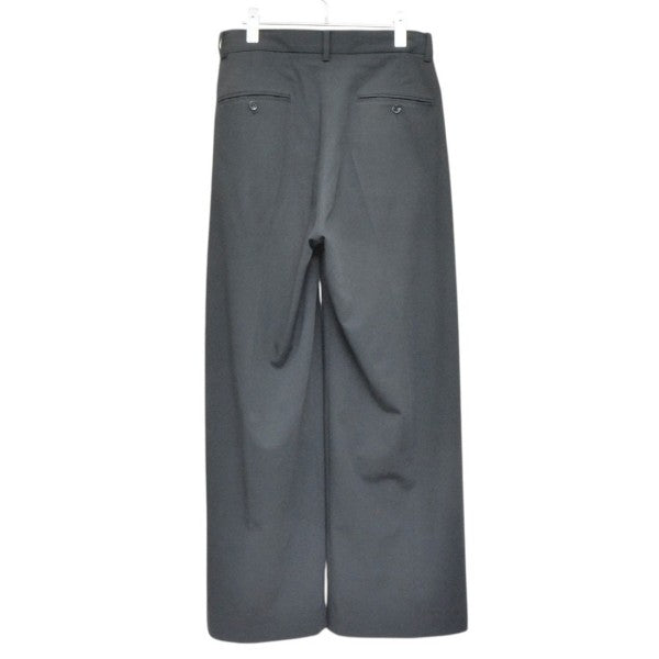 タックワイドストレートスラックス　ワイドパンツ　SHIKITARI2024-8