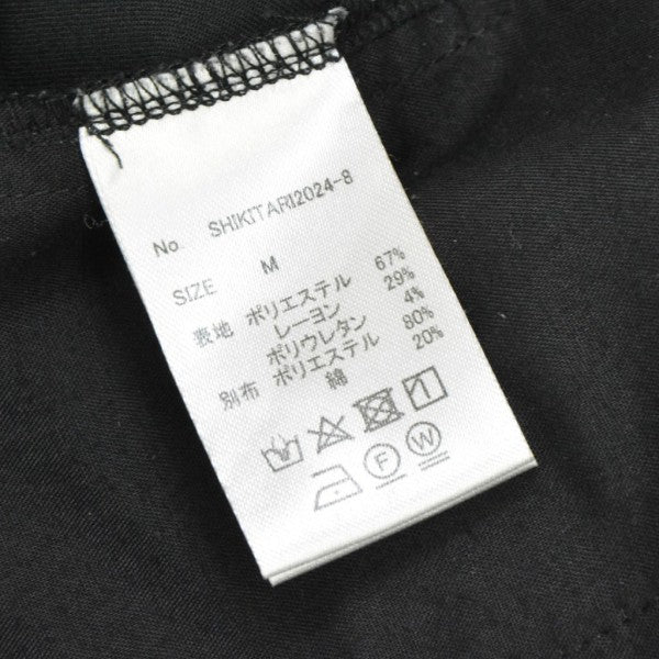 タックワイドストレートスラックス　ワイドパンツ　SHIKITARI2024-8