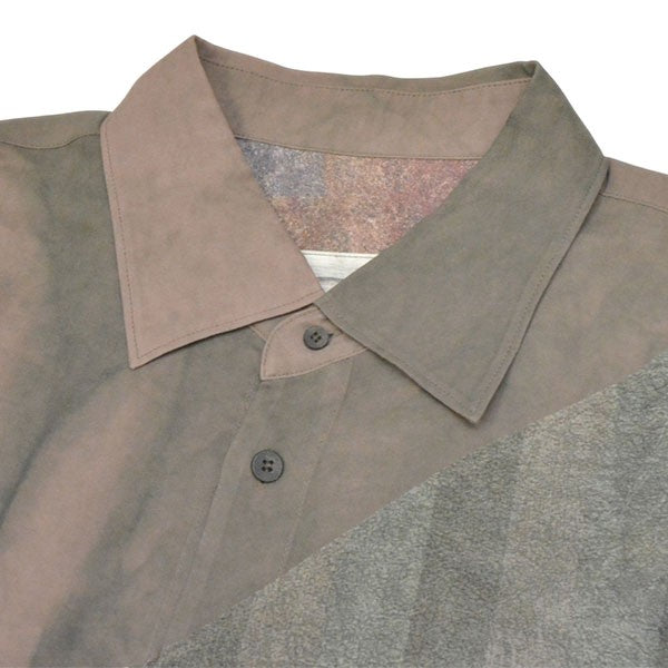 2024SS　Spiral Printing Oversized Long Shirt　スパイラル プリンティング オーバーサイズド ロングシャツ　OM2410720