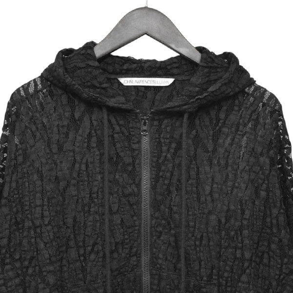 2024SS　UNEVEN RACE ZIP UP HOODIE　アンイーブンレースジップアップフーディ　パーカー　5A002-0424-04