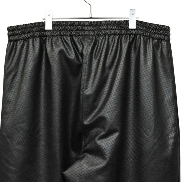 adidas 2025SS TRACK PANTS フェイクレザートラックパンツ JC8218 古着・中古-4枚目のアイテム画像