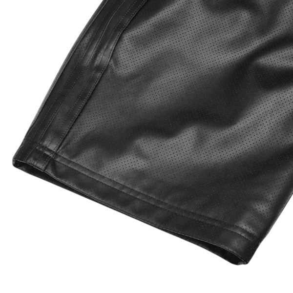adidas 2025SS TRACK PANTS フェイクレザートラックパンツ JC8218 古着・中古-5枚目のアイテム画像