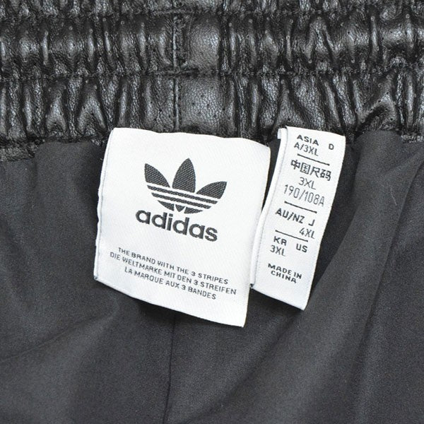 adidas 2025SS TRACK PANTS フェイクレザートラックパンツ JC8218 古着・中古-6枚目のアイテム画像