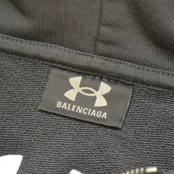 BALENCIAGA×UNDER ARMOUR 2024AW Zip Up Hoodie ジップパーカー スウェット A35J 803264 古着・中古-9枚目のアイテム画像