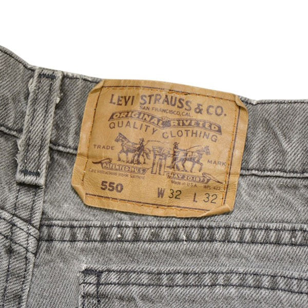 LEVI’S USA MADE Lot 550 デニムパンツ 古着・中古-6枚目のアイテム画像
