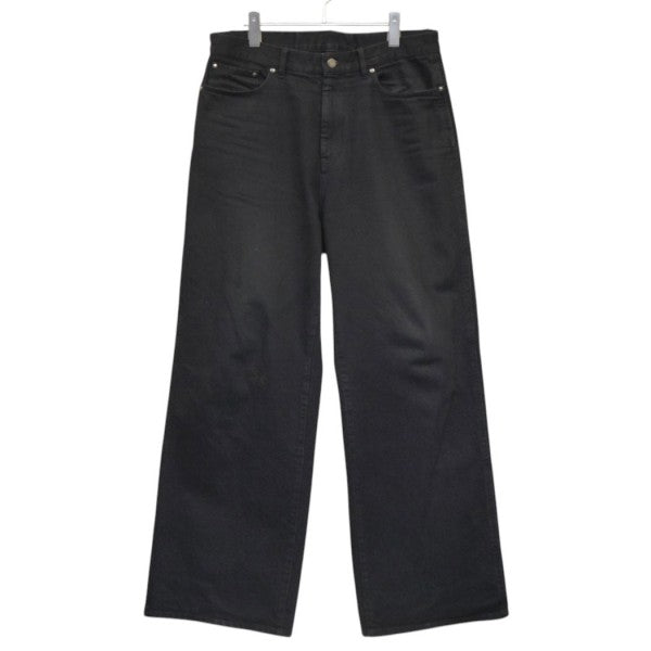 loose fit jeans black　ルーズフィットジーンズ　デニムパンツ　306340045