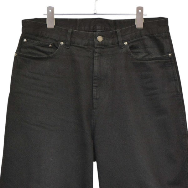 loose fit jeans black　ルーズフィットジーンズ　デニムパンツ　306340045