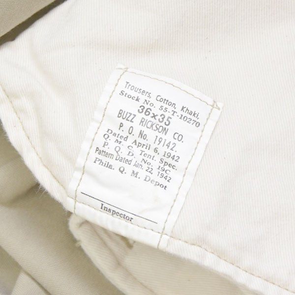 EARLY MILITARY CHINOS　ミリタリーチノパン　パンツ　55-T-10270