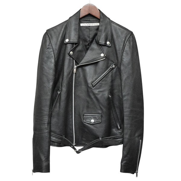 TAILORED LAMBSKIN RIDERS JACKET　ラムスキンダブルライダースジャケット　レザージャケット　JLS-04-01