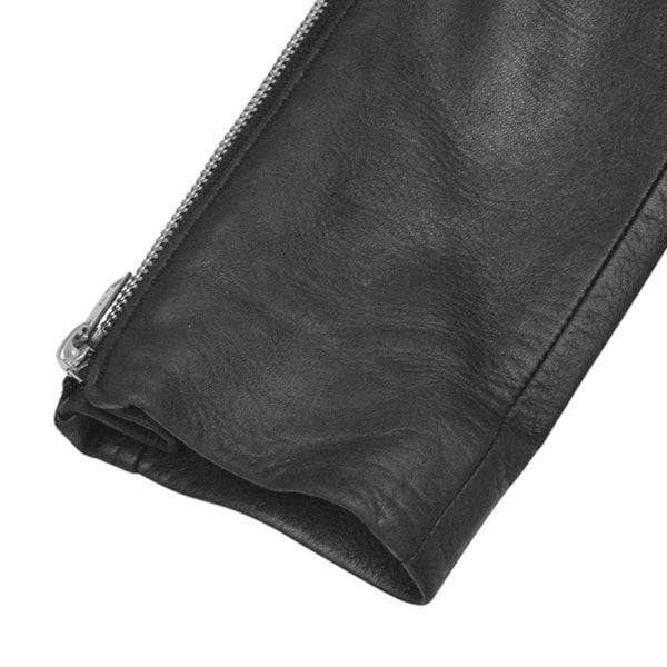 TAILORED LAMBSKIN RIDERS JACKET　ラムスキンダブルライダースジャケット　レザージャケット　JLS-04-01