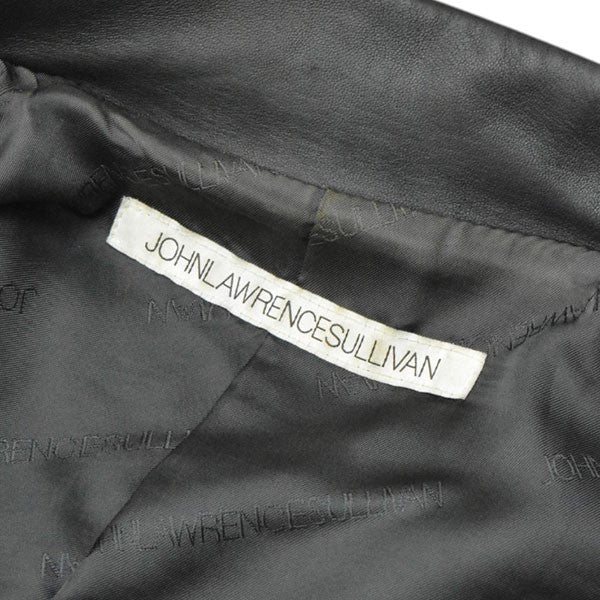 TAILORED LAMBSKIN RIDERS JACKET　ラムスキンダブルライダースジャケット　レザージャケット　JLS-04-01