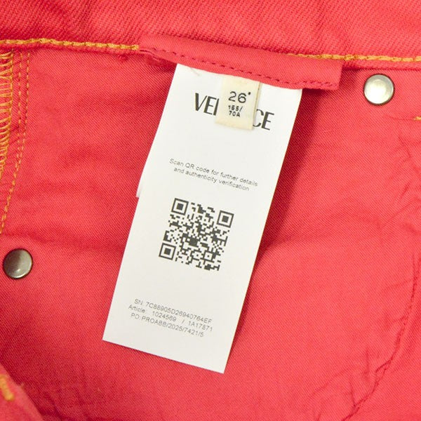 2026SS　REGULAR WAIST COLORED DENIM JEANS　レギュラーウエストカラーデニムジーンズ　1024569-1A17871 1DA90