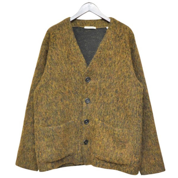 2021AW　CARDIGAN OLIVE MELANGE MOHAIR　カーディガンオリーブメランジモヘア　M4213CRM