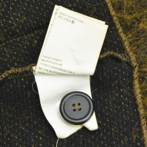 2021AW　CARDIGAN OLIVE MELANGE MOHAIR　カーディガンオリーブメランジモヘア　M4213CRM