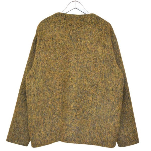 2021AW　CARDIGAN OLIVE MELANGE MOHAIR　カーディガンオリーブメランジモヘア　M4213CRM