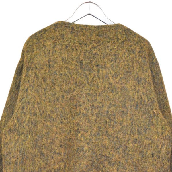 2021AW　CARDIGAN OLIVE MELANGE MOHAIR　カーディガンオリーブメランジモヘア　M4213CRM