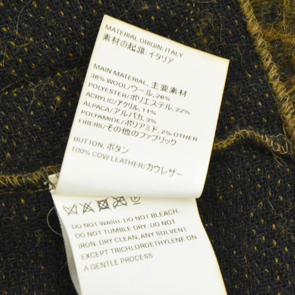 2021AW　CARDIGAN OLIVE MELANGE MOHAIR　カーディガンオリーブメランジモヘア　M4213CRM
