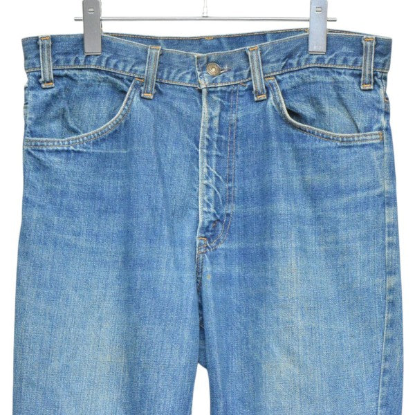 1970s　ボタン裏8刻印　フレアデニムパンツ　オレンジタブ　646-0217