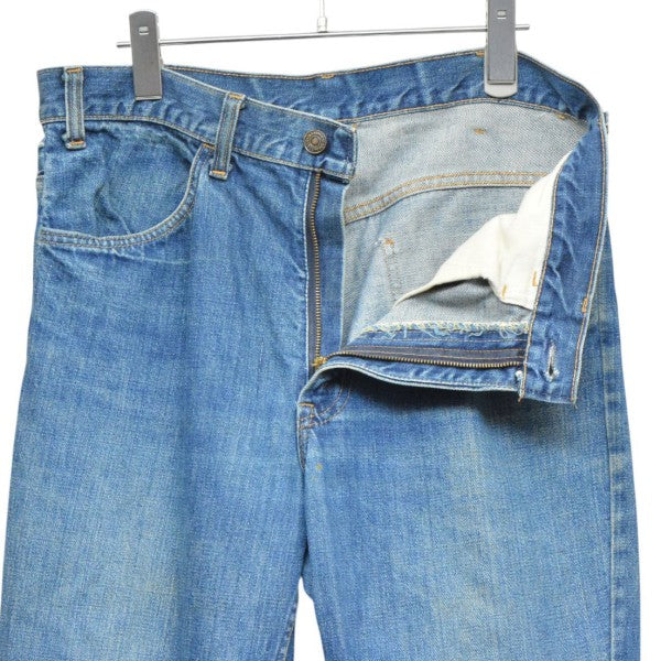 1970s　ボタン裏8刻印　フレアデニムパンツ　オレンジタブ　646-0217