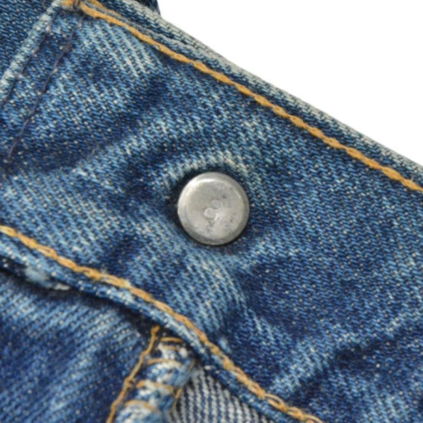 1970s　ボタン裏8刻印　フレアデニムパンツ　オレンジタブ　646-0217