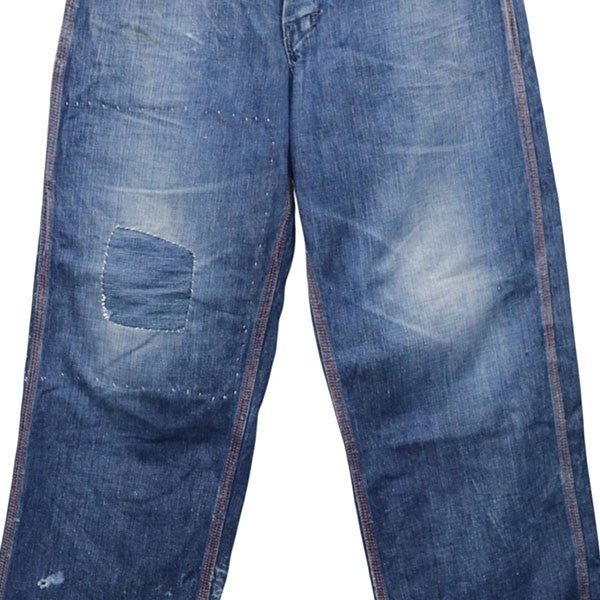 1950年代 片爪　UNION MADE　ペインターデニム　デニムパンツ　SERVALジップ
