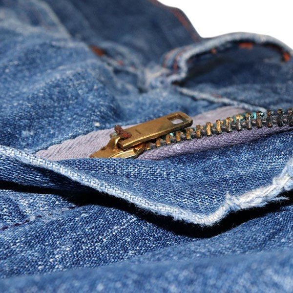1950年代 片爪　UNION MADE　ペインターデニム　デニムパンツ　SERVALジップ