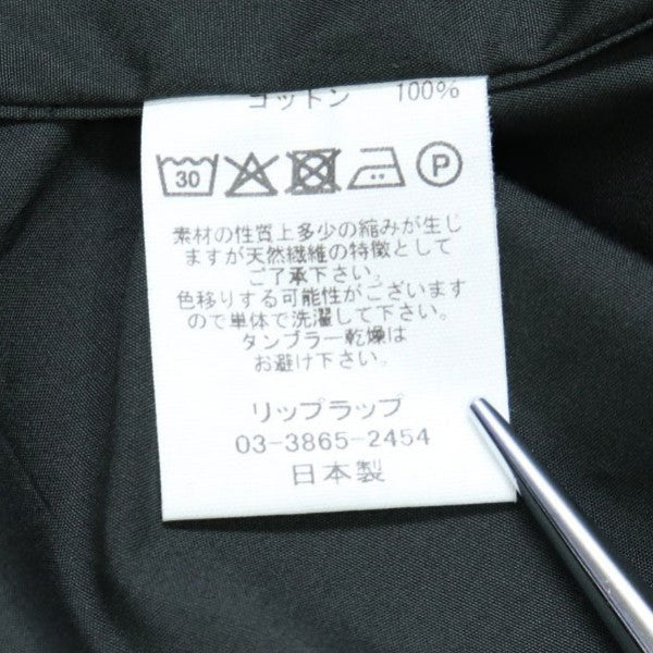 2025SS　B．P．D SHIRT (100 2 GIZA POPLIN)　ビー・ピー・ディー シャツ　バンドカラーシャツ　RRS1902